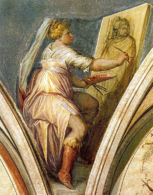 Giorgio Vasari la pittura oil painting image